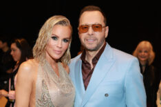 Jenny McCarthy and Donnie Wahlberg attend the 2025 iHeartRadio Music Awards at Dolby Theatre in Los Angeles, California on March 17, 2025. Broadcasted live on FOX.