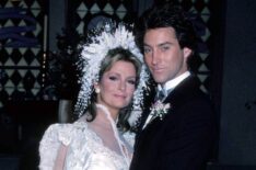 Deidre Hall and Drake Hogestyn as Marlena and John on 'Days of Our Lives' in 1986