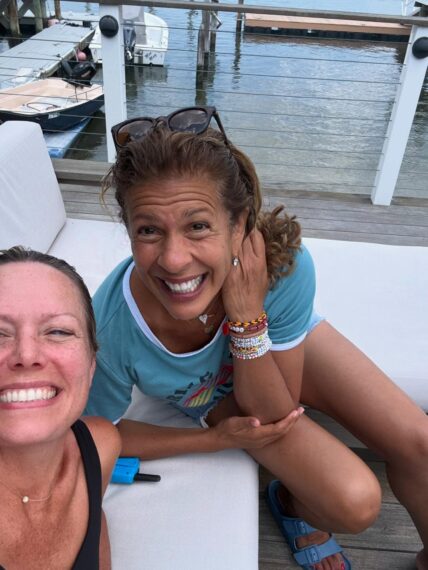 Dylan Dreyer and Hoda Kotb