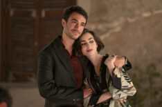Eugenio Franceschini as Marcello, Lily Collins as Emily in 'Emily in Paris' Season 5
