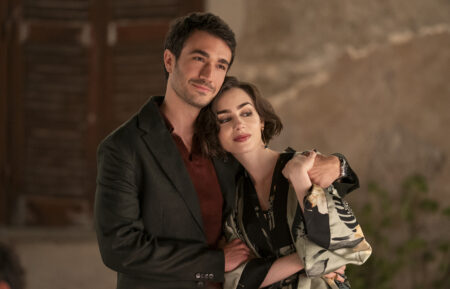 Eugenio Franceschini as Marcello, Lily Collins as Emily in 'Emily in Paris' Season 5