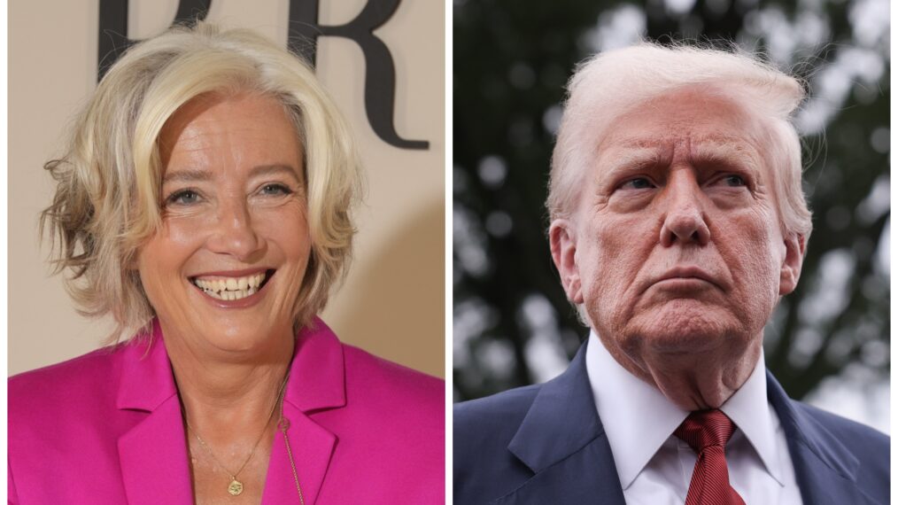 Emma Thompson, Donald Trump