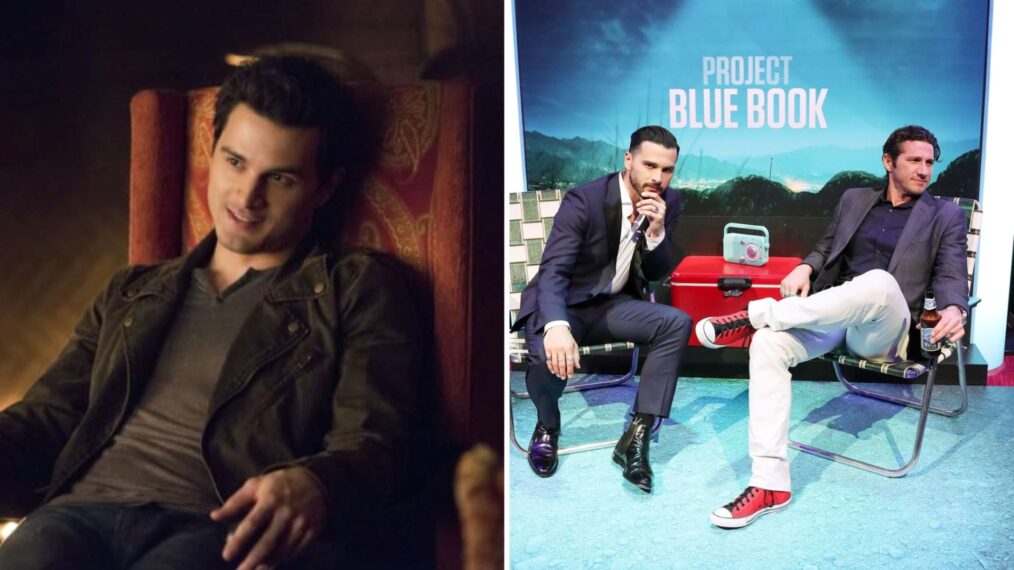 Michael Malarky as Enzo in TVD, in Project Blue Book