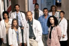 Gloria Reuben, Kellie Martin, Noah Wyle, Anthony Edwards, Eriq La Salle, George Clooney, Julianna Margulies, Alex Kingston, and Laura Innes — 'ER'