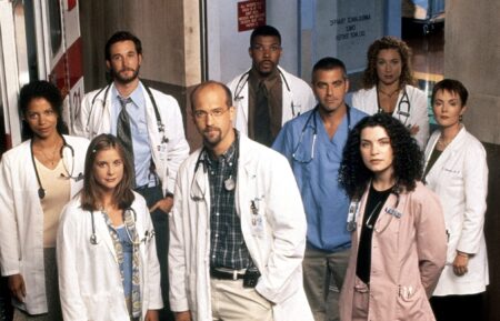 Gloria Reuben, Kellie Martin, Noah Wyle, Anthony Edwards, Eriq La Salle, George Clooney, Julianna Margulies, Alex Kingston, and Laura Innes — 'ER'