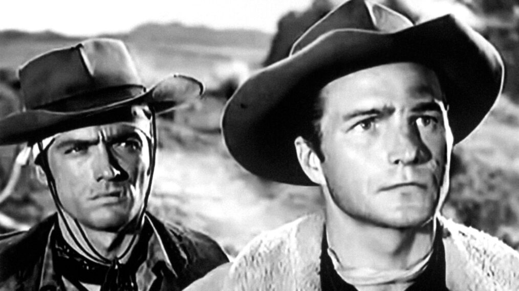 Clint Eastwood, Eric Fleming in Rawhide