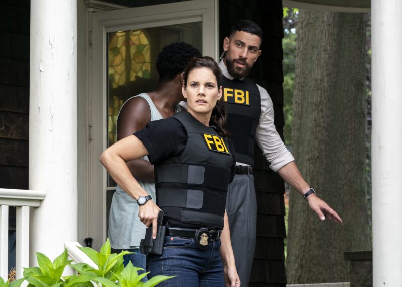 Missy Peregrym as Special Agent Maggie Bell and Zeeko Zaki as Special Agent Omar Adom ‘OA' Zidan — 'FBI' Season 8 Premiere 