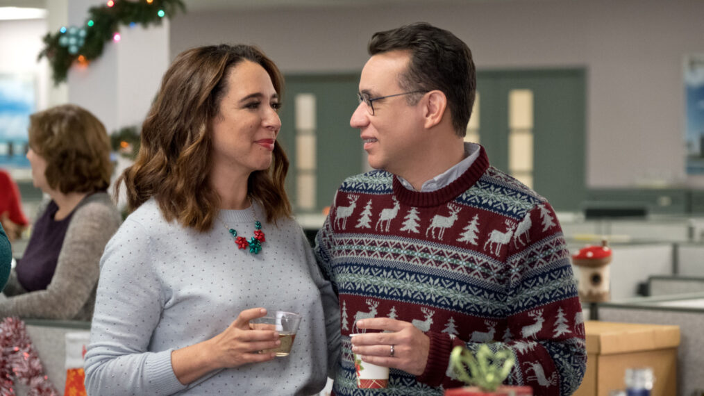 Maya Rudolph as June Hoffman and Fred Armisen as Oscar Hoffman in 'Forever'