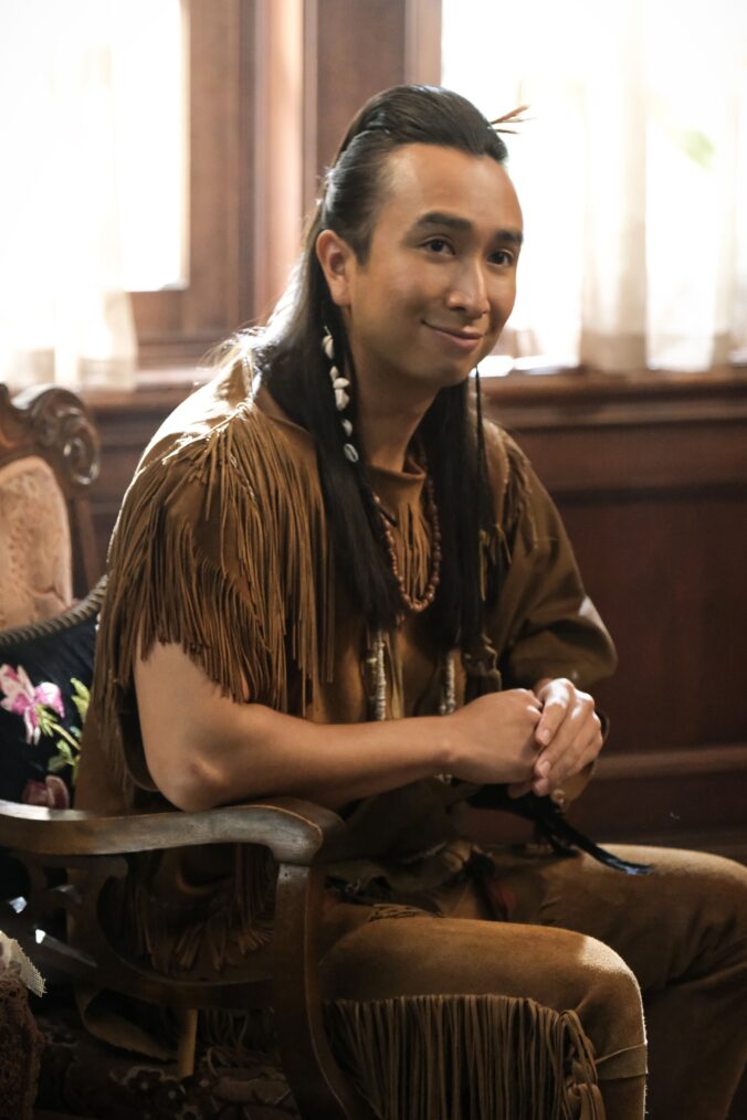 Roman Zaragoza in 'Ghosts' Season 5