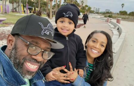 Shea Hicks-Whitfield and family