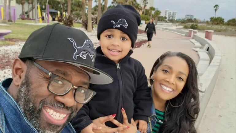 Shea Hicks-Whitfield and family