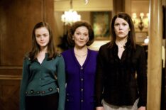 Alexis Bledel, Kelly Bishop, and Lauren Graham in 'Gilmore Girls'