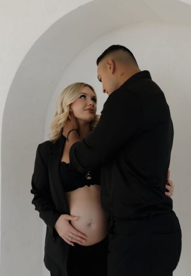 Hannah Burns and Louis Crow together