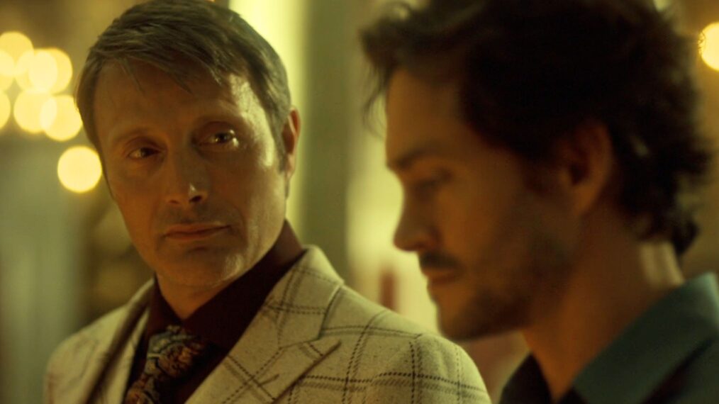 Mads Mikkelsen and Hugh Dancy in 'Hannibal's series finale