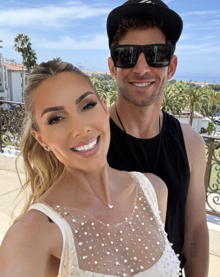 Heather and Tarek El Moussa on his birthday trip