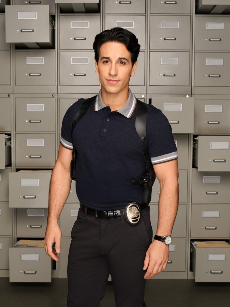 Deniz Akdeniz as Lev 'Oz' Ozdill in 'High Potential' Season 2