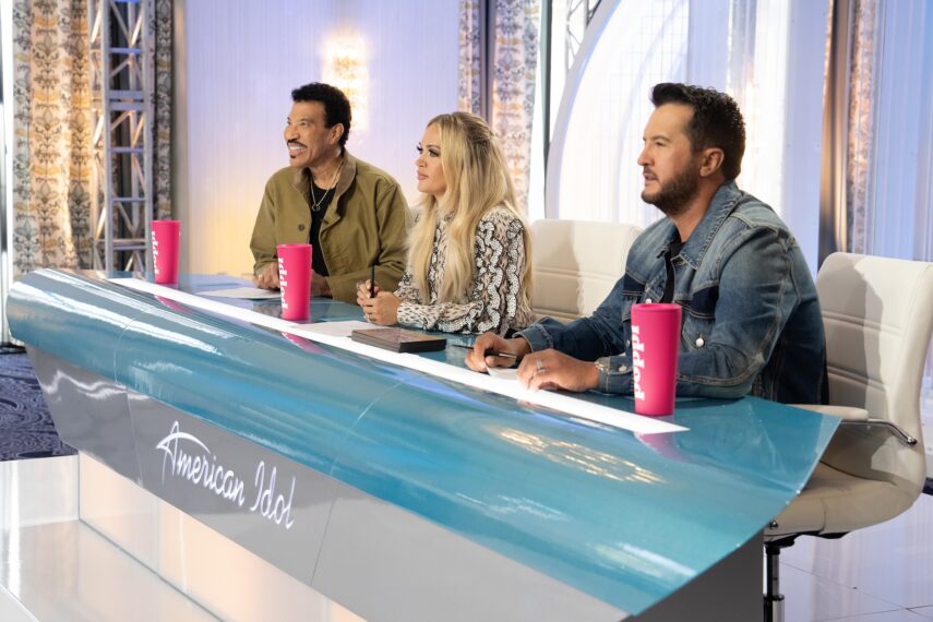 Lionel Richie, Carrie Underwood, Luke Bryan