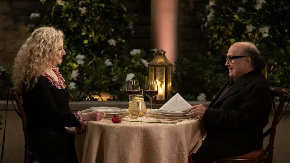Carol Kane and Danny DeVito in 'It's Always Sunny in Philadelphia'