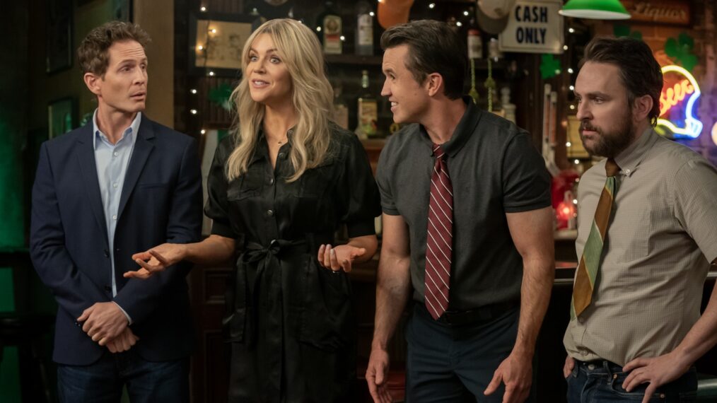 Glenn Howerton, Kaitlin Olson, Rob McElhenney, and Charlie Day in 'It's Always Sunny in Philadelphia'