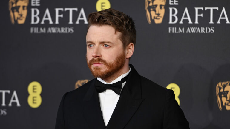 Jack Lowden attends the 2025 EE BAFTA Film Awards at The Royal Festival Hall on February 16, 2025 in London, England.