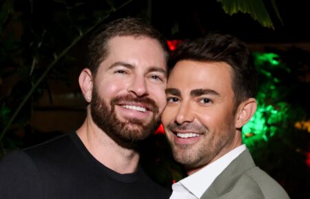 Jaymes Vaughn and Jonathan Bennett