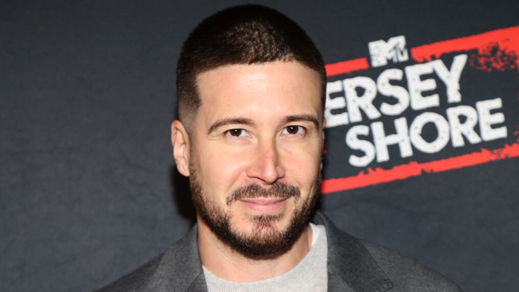 Vinny Guadagnino attends MTV's 'Jersey Shore' 15-Year Anniversary Celebration on December 03, 2024 in Seaside Heights, New Jersey