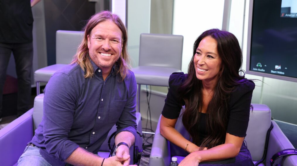 Hoda Kotb hosts a TODAY Show Radio event with Magnolia's Chip and Joanna Gaines at SiriusXM Studios on July 14, 2021 in New York City.