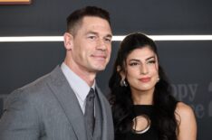 NEW YORK, NEW YORK - JULY 21: (L-R) John Cena and Shay Shariatzadeh attend Netflix's 'Happy Gilmore 2' New York Premiere at Jazz at Lincoln Center on July 21, 2025 in New York City.