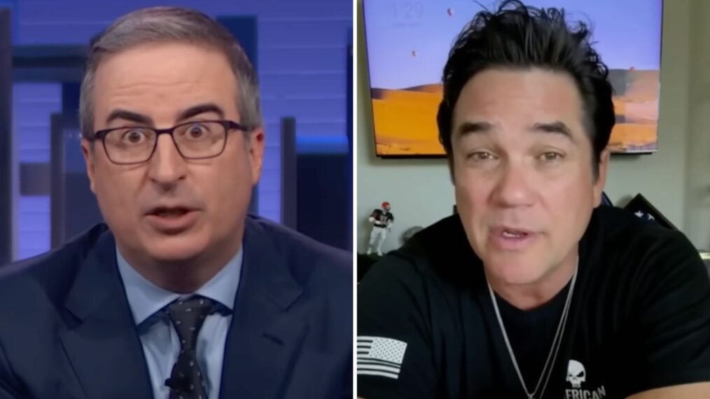 John Oliver and Dean Cain