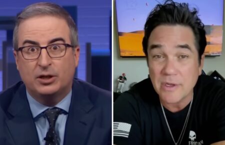John Oliver and Dean Cain