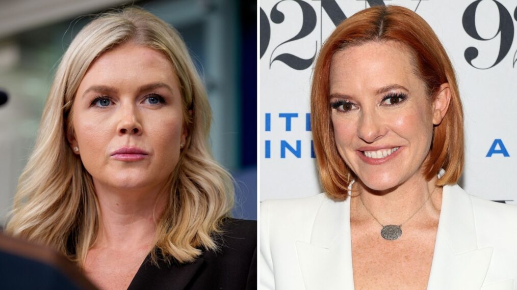 Karoline Leavitt and Jen Psaki
