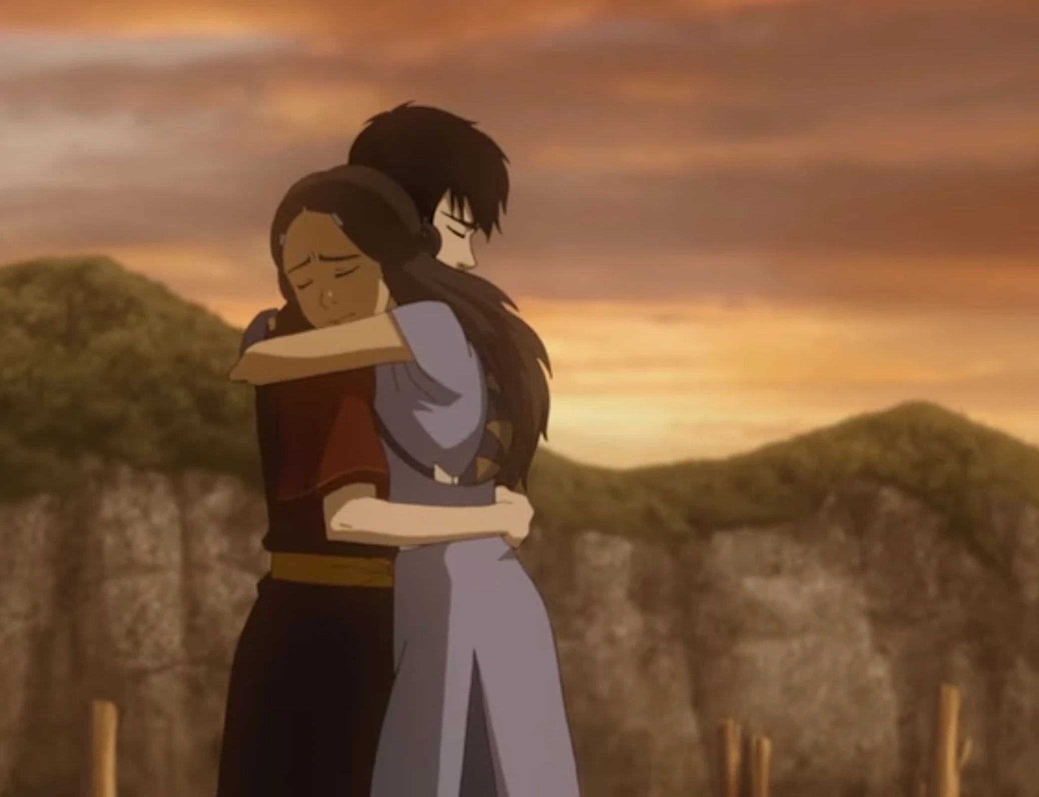 katara and zuko in avatar the last airbender
