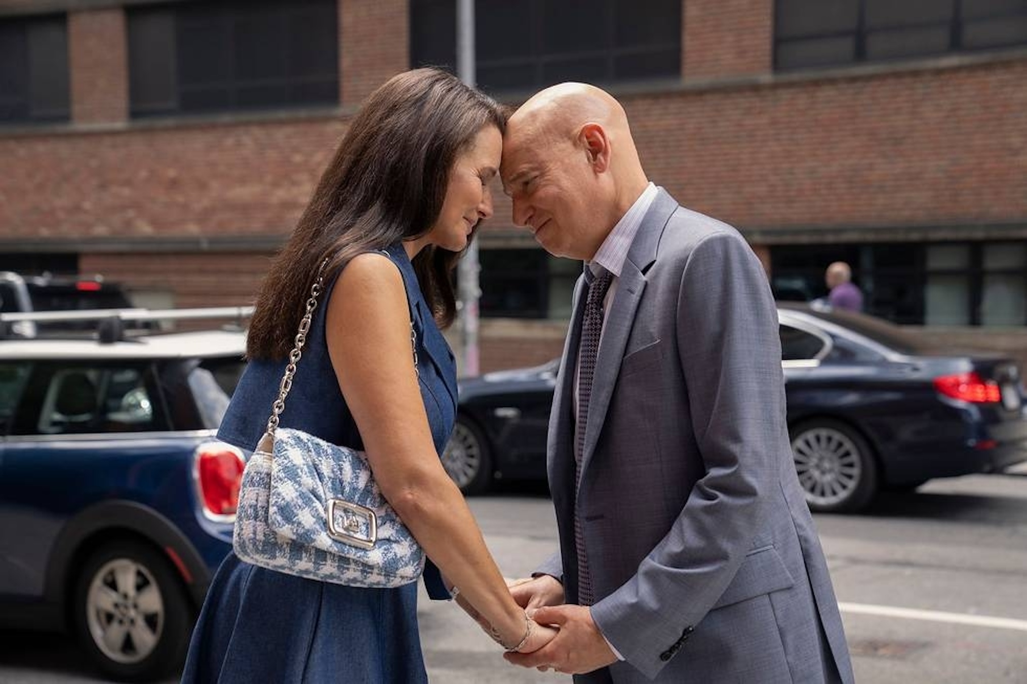 Kristin Davis and Evan Handler as Charlotte and Harry in 'And Just Like That' Season 3