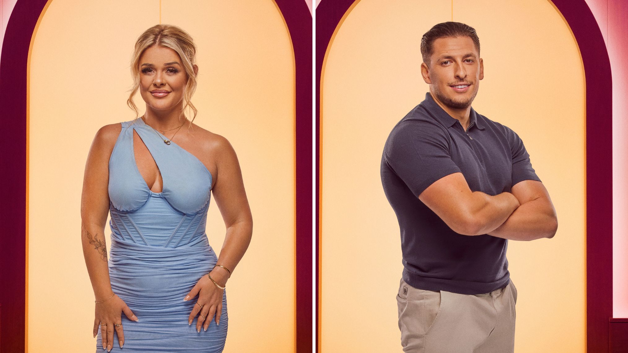 Bardha and Jed of 'Love Is Blind: UK' Season 2