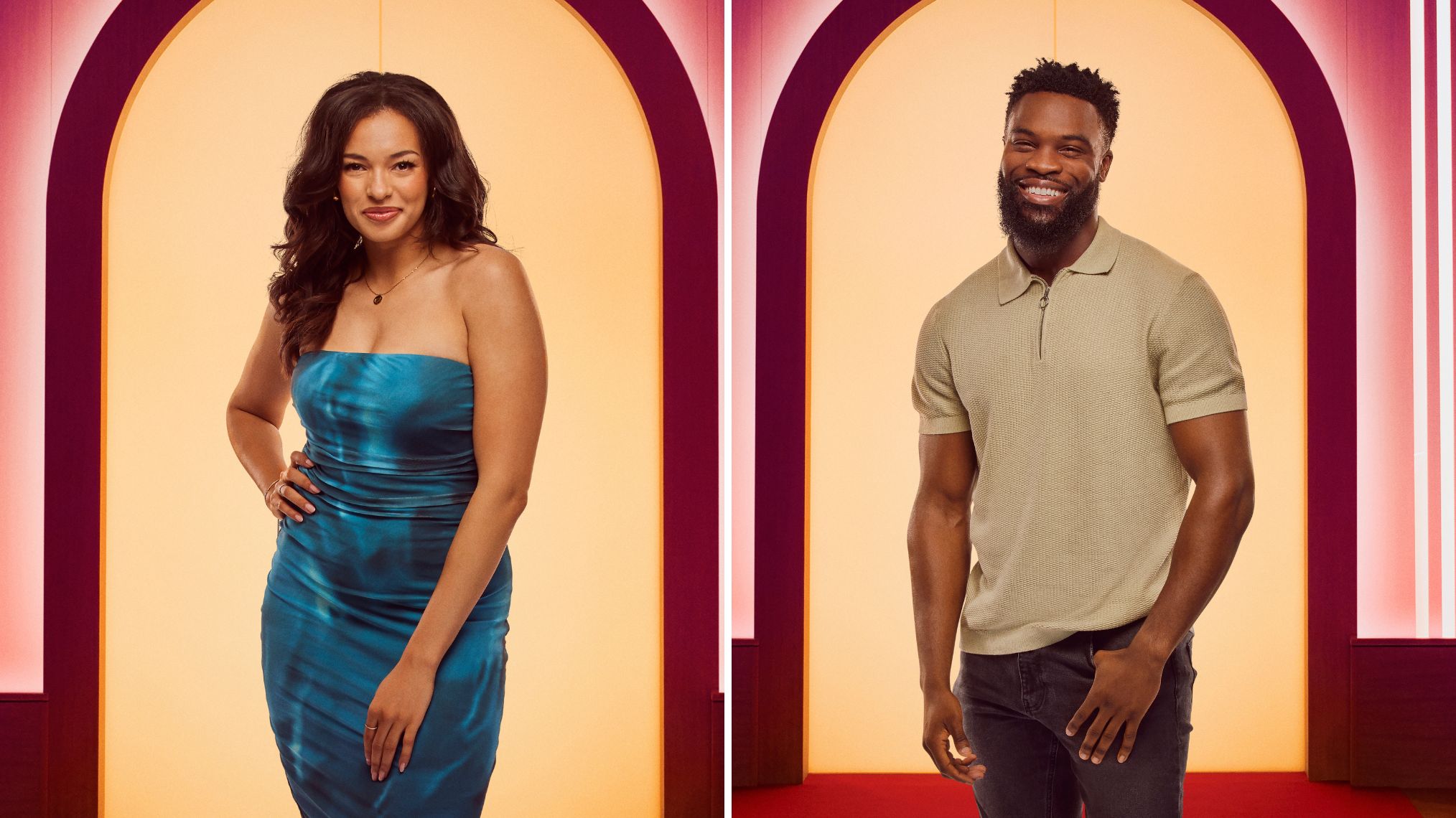 Katisha and Javen of 'Love Is Blind: UK' Season 2