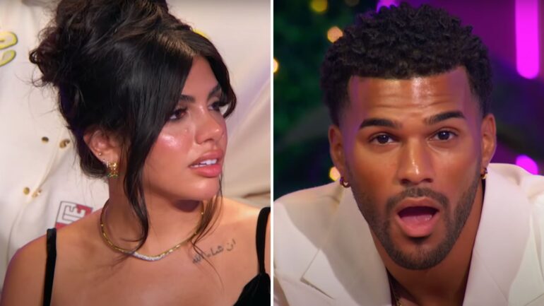Huda Mustafa and Jeremiah Brown on 'Love Island USA' Season 7 reunion