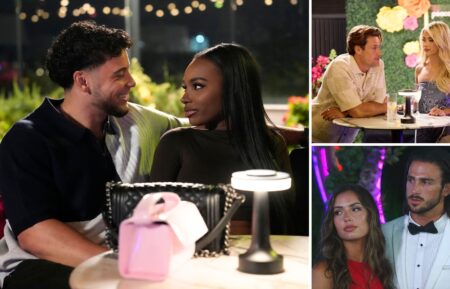 JaNa Craig and Kenny Rodriguez on 'Love Island: Beyond the Villa'; Aaron and Kaylor Martin on 'Love Island: Beyond the Villa'; Bailey Marshall and Jeremy Hershberg of 'Love Island USA' Season 3