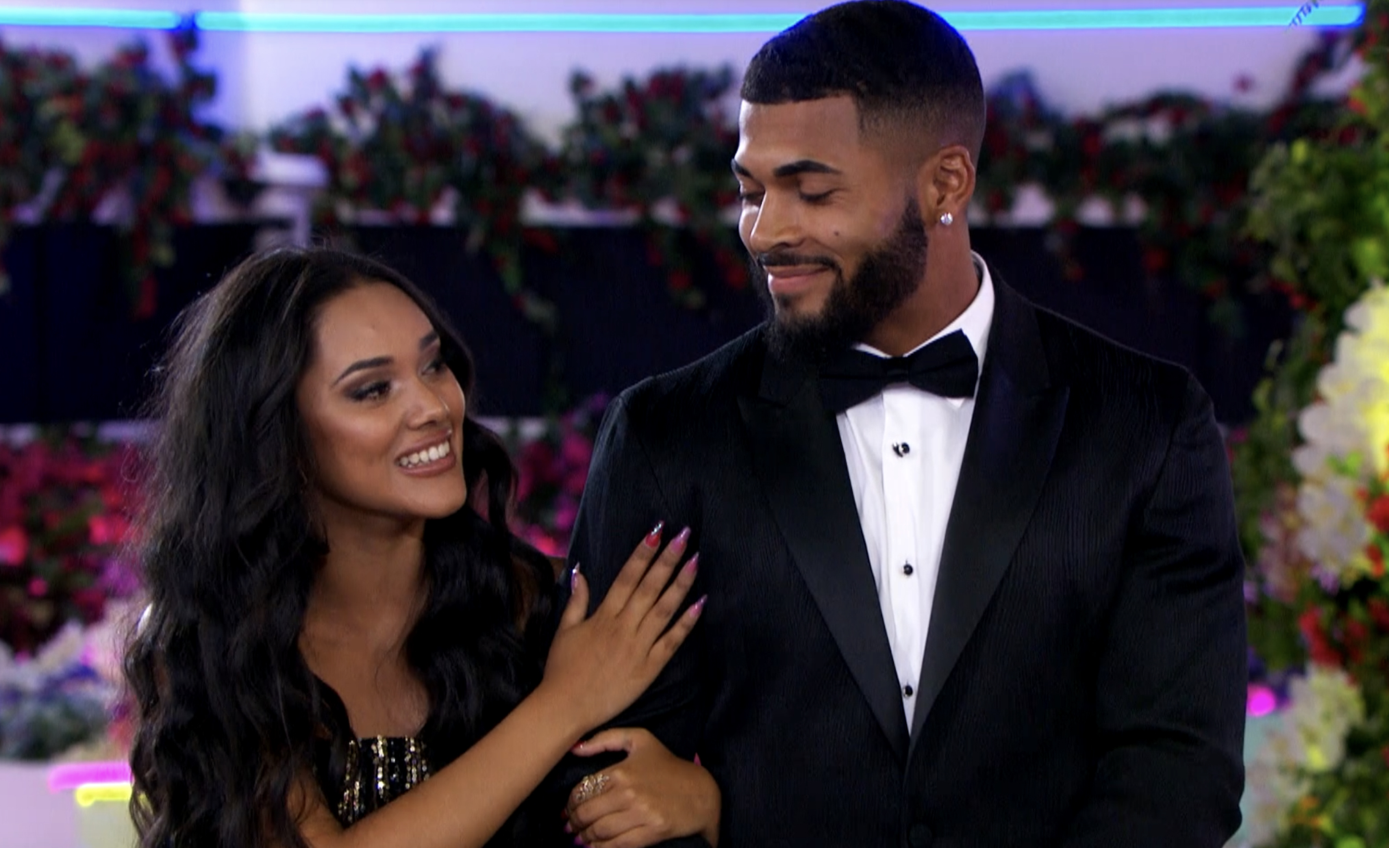 Cely Vazquez and Johnny Middlebrooks of 'Love Island USA' Season 2