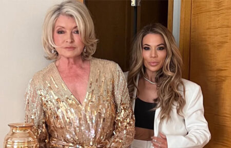 Martha Stewart and Daisy Toye