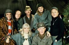 M*A*S*H - Jamie Farr, David Ogden Stiers, Mike Farrell, Alan Alda, William Christopher, Loretta Swit, Harry Morgan in 'Goodbye, Farewell, and Amen' (Season 11, Episode 16, aired February 28, 1983), 1972-78