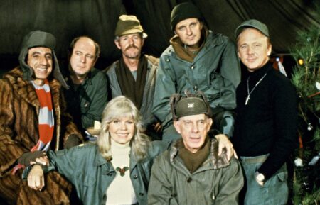 M*A*S*H - Jamie Farr, David Ogden Stiers, Mike Farrell, Alan Alda, William Christopher, Loretta Swit, Harry Morgan in 'Goodbye, Farewell, and Amen' (Season 11, Episode 16, aired February 28, 1983), 1972-78