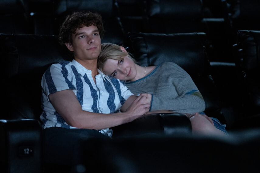 Mason Thames and McKenna Grace as Miller and Clara in 'Regretting You'