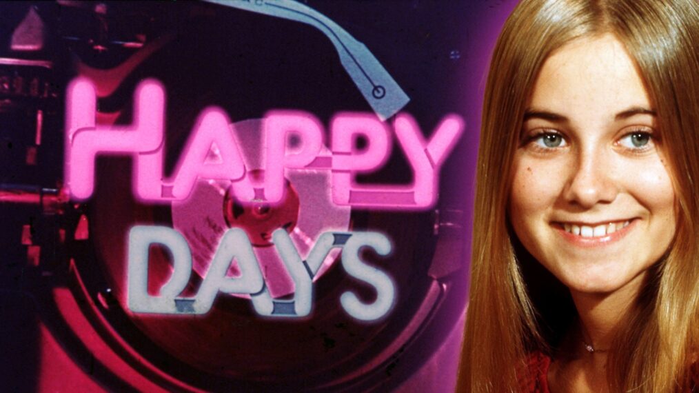Happy Days Splash Screen with Maureen McCormick inset