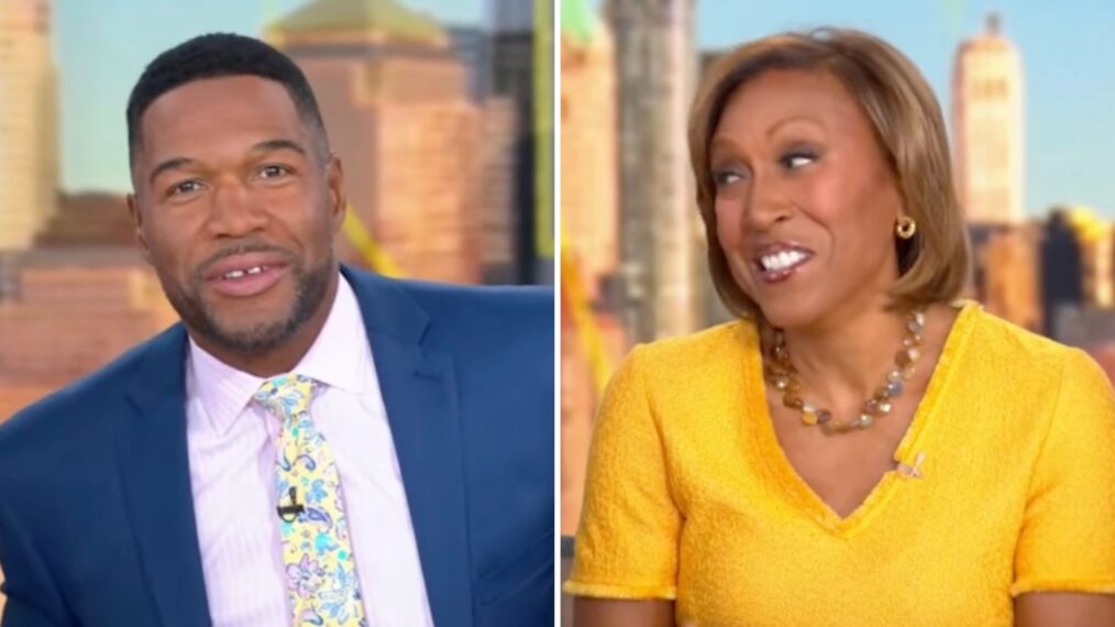 Michael Strahan and Robin Roberts