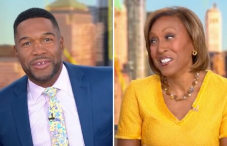 Michael Strahan and Robin Roberts