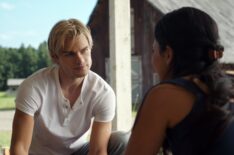 Noah LaLonde as Cole, Nikki Rodriguez as Jackie in Season 2 of 'My Life with the Walter Boys'