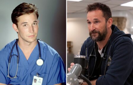Noah Wyle in 'ER' and 'The Pitt'