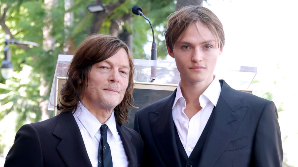 Norman Reedus and Mingus Lucien Reedus