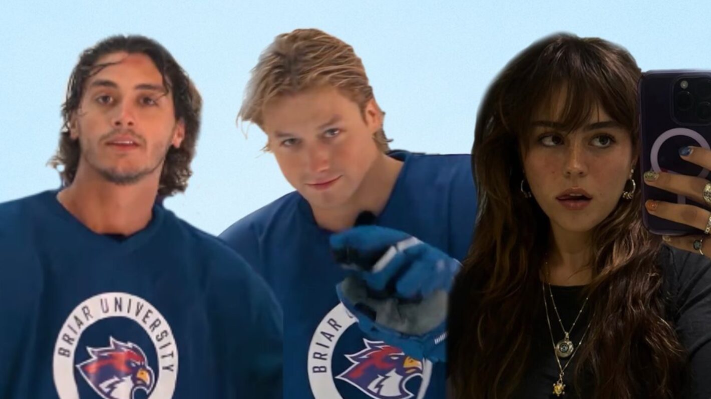 Logan, Dean, and Allie in Off Campus