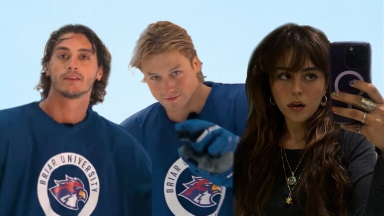 Logan, Dean, and Allie in Off Campus